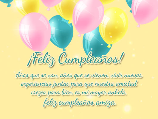 Feliz Cumpleaños Amiga – FrasesBonitasWeb