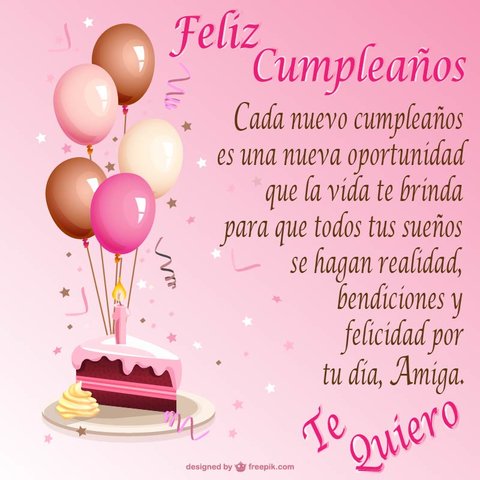 Feliz Cumpleanos Amiga Frasesbonitasweb