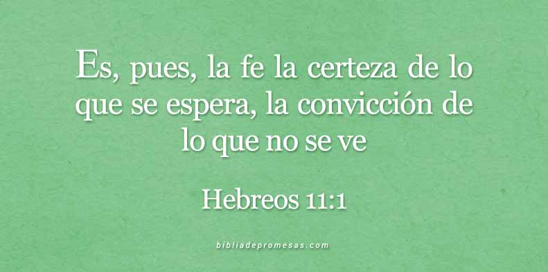 HEBREOS-11-1