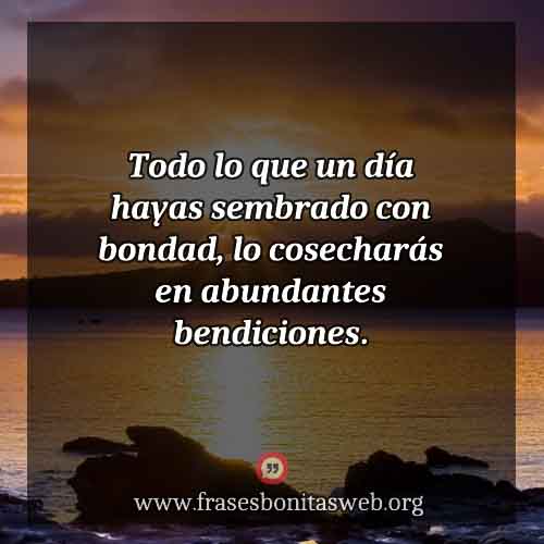 recibirás en abundancia de bendiciones frases bonitas de amor